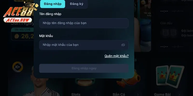 Hướng dẫn đăng nhập ACE88 chi tiết, an toàn và siêu nhanh chóng